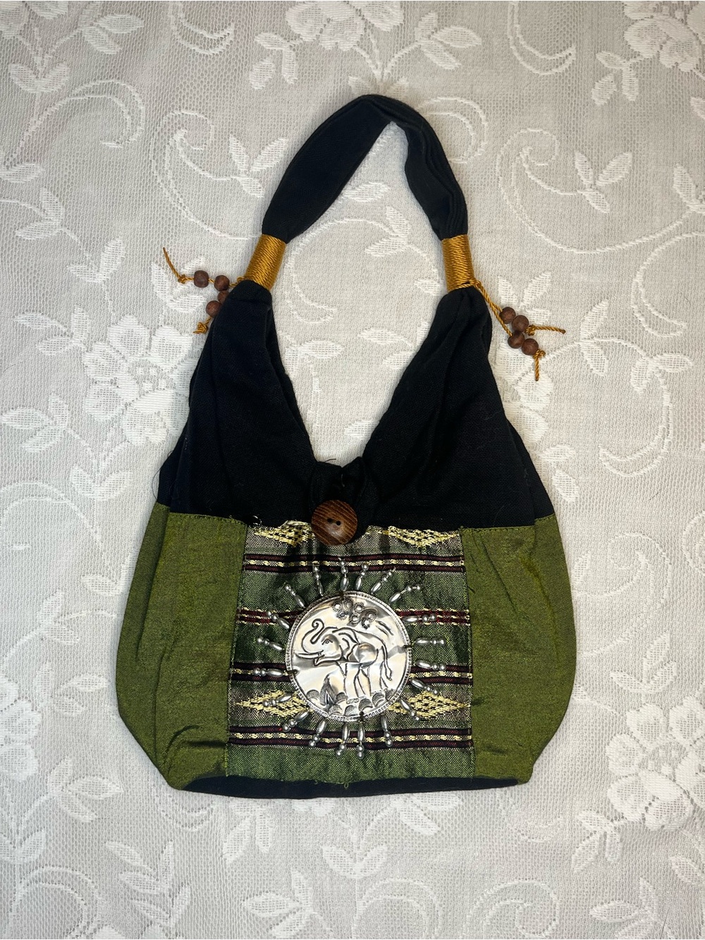 Small boho handbag